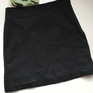 Black pencil skirt - the Loft